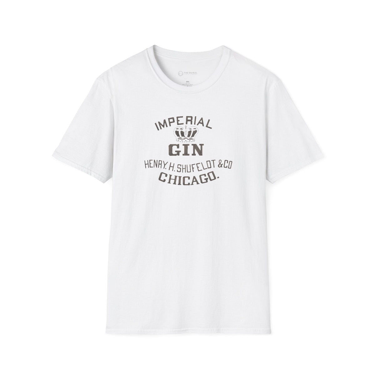 Orange Vintage Trademark Longsleeve Tshirt main image 0