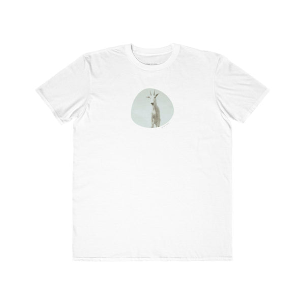 Mens Mountain Goat Photo Print T-Shirt | Goatcha!