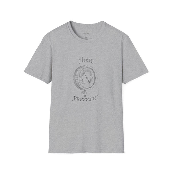 Mens High Pressure Gauge Graphic Logo T-Shirt