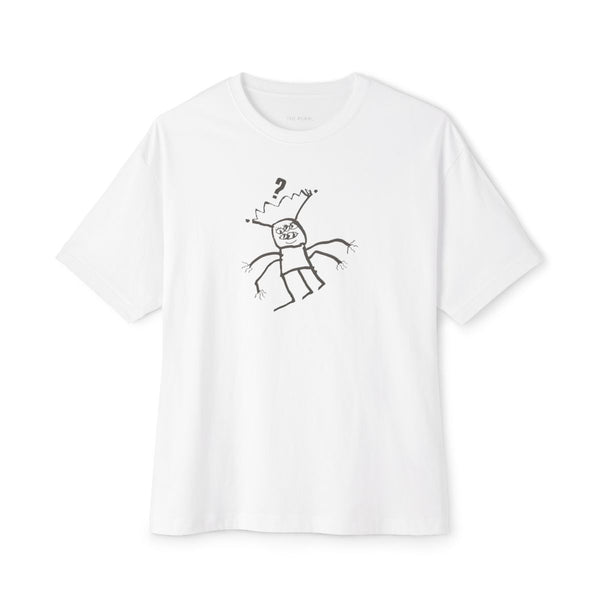 Artsy Alien Oversized Graphic T-Shirt