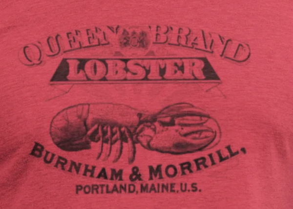 Mens Lobster Graphic Logo T-Shirt